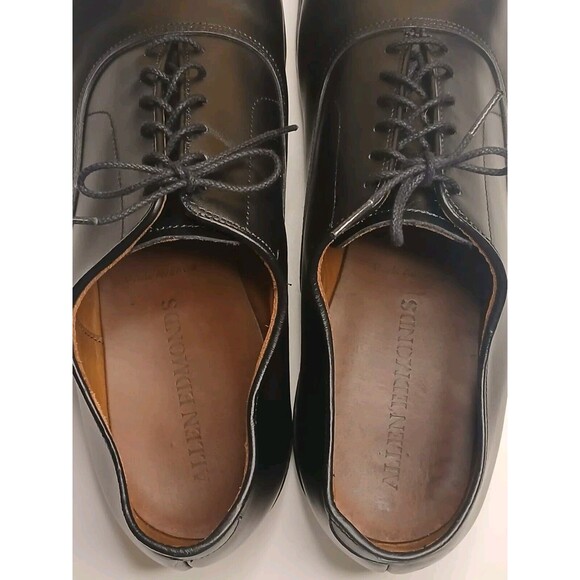 Allen Edmonds SZ 14 Park Avenue Cap-Toe Oxfords Black Leather Bench Welt - Picture 12 of 16